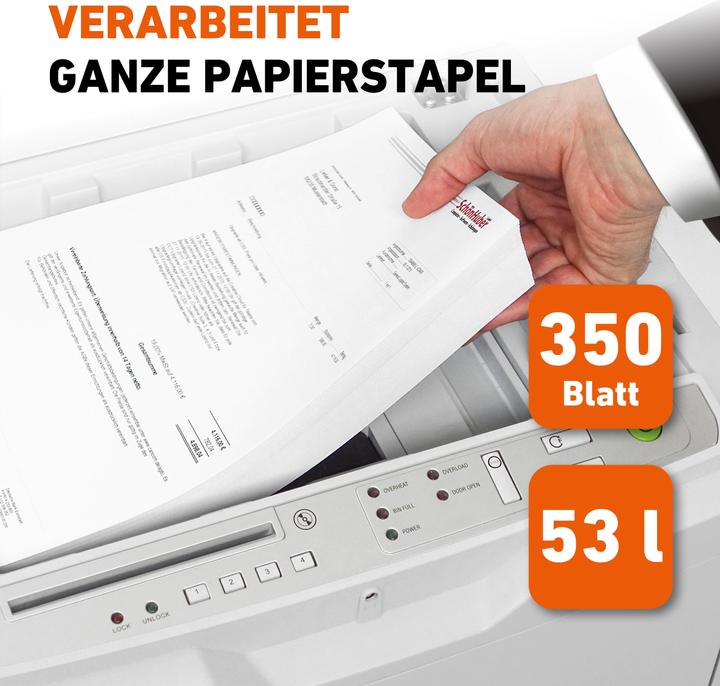 Actual product image Ideal Shredder 8285/CC4X10 P-4, 350 pages (Particle cut)