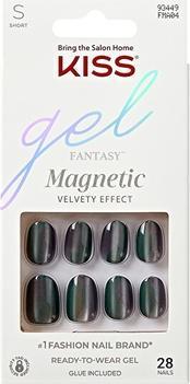 KISS Gel Fantasy Magnetic Gel Nails - 28 Pieces