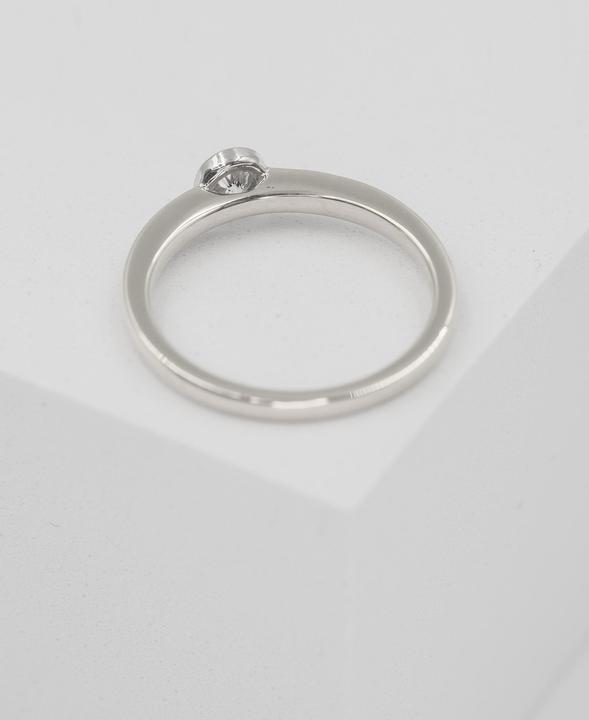 Actual product image Muau Ring frame setting (54, 950 Platinum)