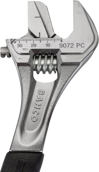 Actual product image Bahco ERGO adjustable spanner, with rubberised handle and adjustable jaw - 33 mm (33 mm)
