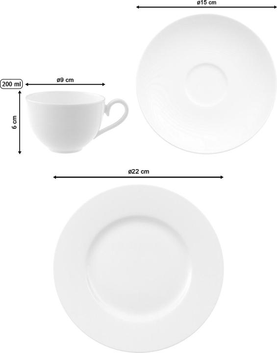 Produktbild Villeroy & Boch Kaffeeservice Royal (18 Stück)