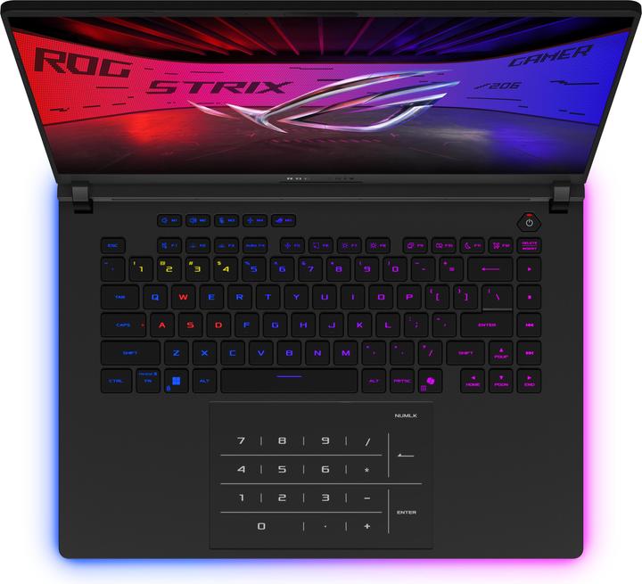 Actual product image ASUS ROG Strix Scar 16 RTX 5090 (16", Intel Core Ultra 9 275HX, 68.72 GB, 2000 GB, DE)