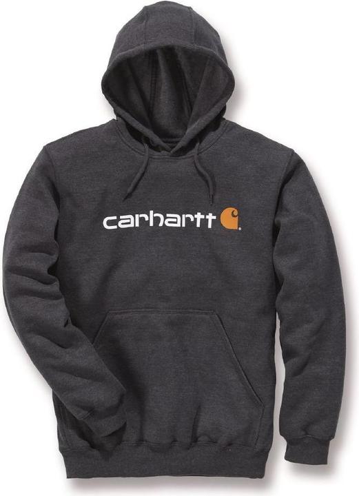 Carhartt Signature Logo Hooded Sweatshirt (S)