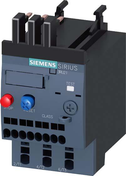 Image du produit Siemens Relais de surcharge thermique 0,45-0,63A 3RU2116-0GC0