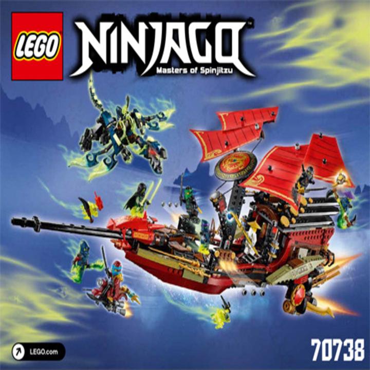 Produktbild LEGO Der letzte Flug des Ninja-Flugseglers (70738, LEGO Ninjago)