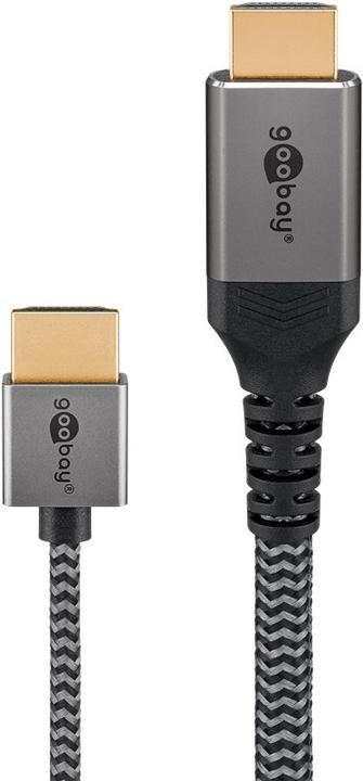 Produktbild Goobay Slim Ultra High-Speed HDMI-Kabel (0.50 m, HDMI)