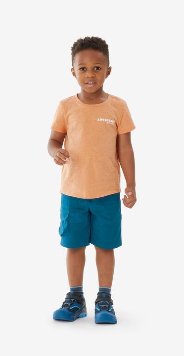 Actual product image Quechua Wandershorts MH500 Kinder Grösse 92–122 blau (122)