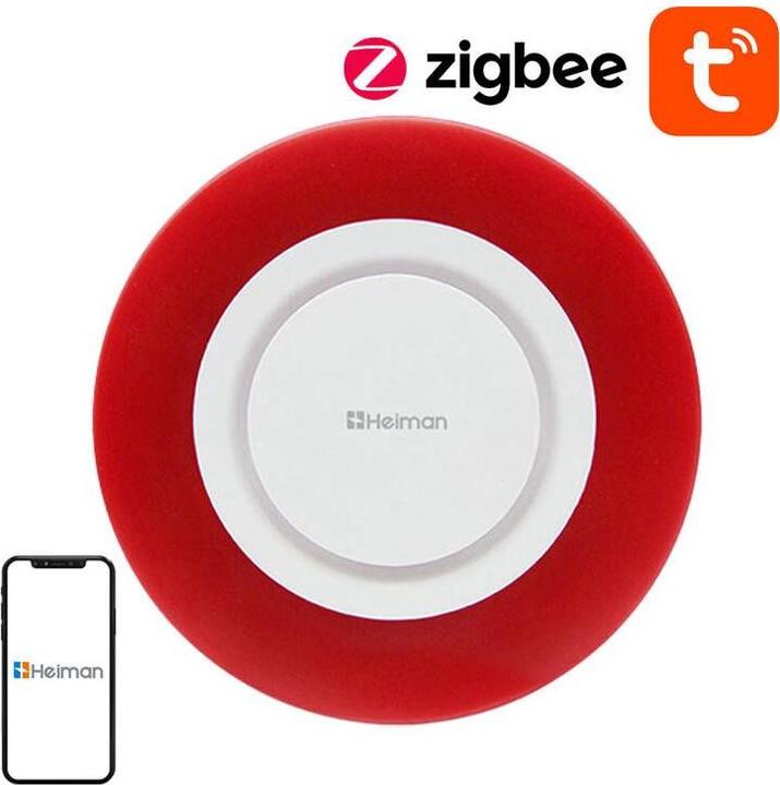 Heiman Zigbee HS2WD Tuya smart wireless alarm siren
