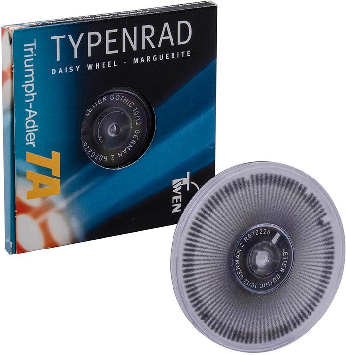 Produktbild Camry TRIUMPH-ADLER Typenrad Gothik Letter CH-DE