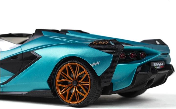 Produktbild Toymax Auto Lamborghini Sian mit Licht, Türkis, 1:16