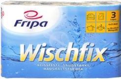 Immagine prodotto Fripa Rotolo da cucina Wischfix, 3 veli, bianco brillante (2 x)