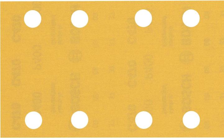 Produktbild Bosch Professional Zubehör EXPERT C470 Schleifpapier mit 8 Löchern für Schwingschleifer, 80 x 133 mm, G 400, 10-tlg. (400)