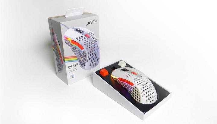 Actual product image CHERRY xtrfy M4 RGB Retro Edition (Cable)