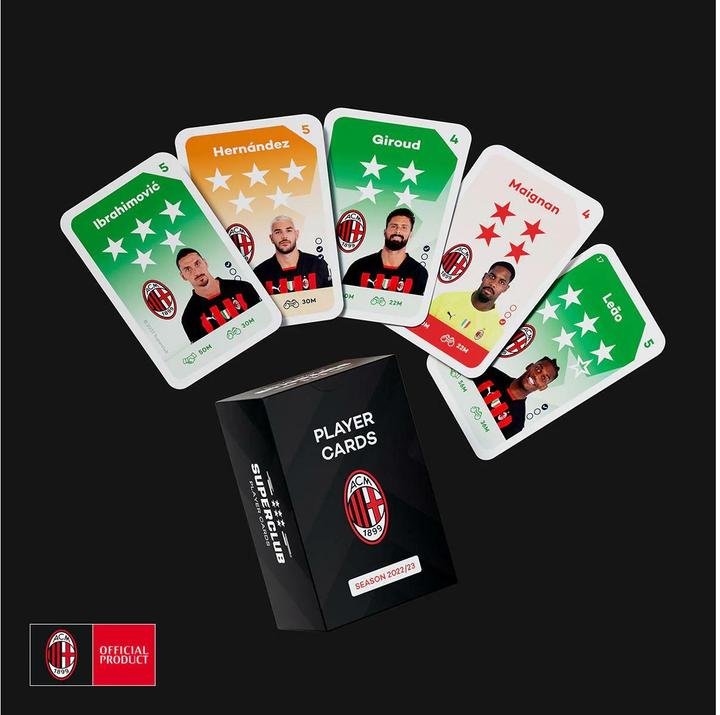 Productafbeelding Superclub AC Milan - Spelerskaarten (Engels)