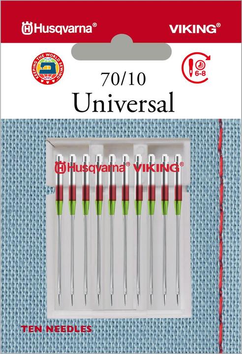 Produktbild Husqvarna Universalnadel 70/10, 10 Nadeln
