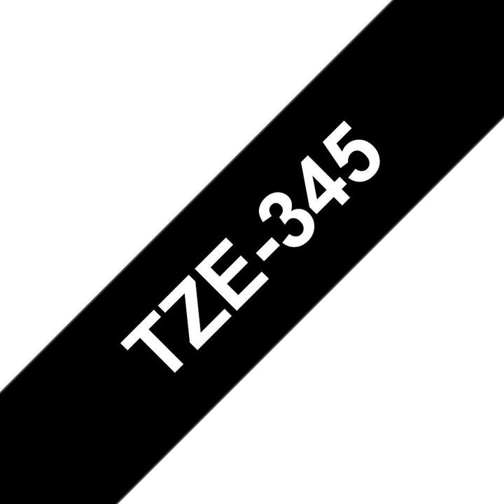 Produktbild Brother Tze-345 (1.80 cm, Schwarz)