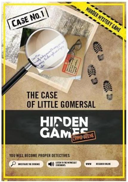 Actual product image Hidden Games Crime Scene: Case 1 - The Little Gomersal Case (English)