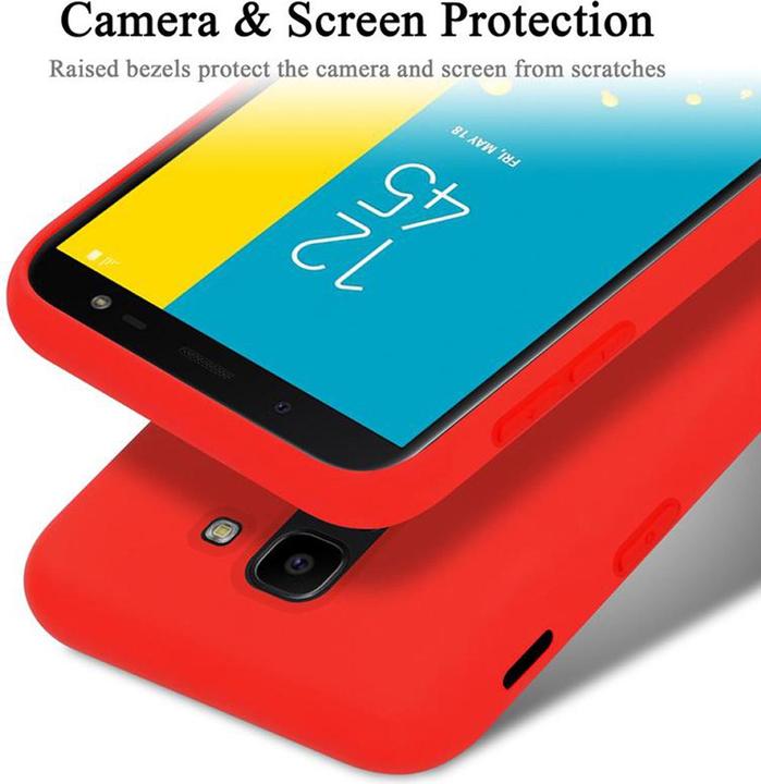 Image du produit Cadorabo TPU Liquid Silicone Case Cover (Samsung Galaxy J6 (2018))