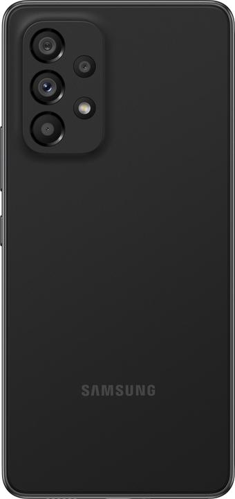 Image du produit Samsung Galaxy A53 5G (128 Go, Awesome Black, 6.50", Double SIM hybride, 5G)
