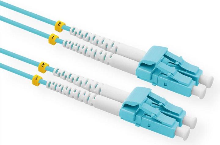 Produktbild Value FO Cable 50/125µ. OM3. LC/LC. Aqua. 1.0m (1 m)