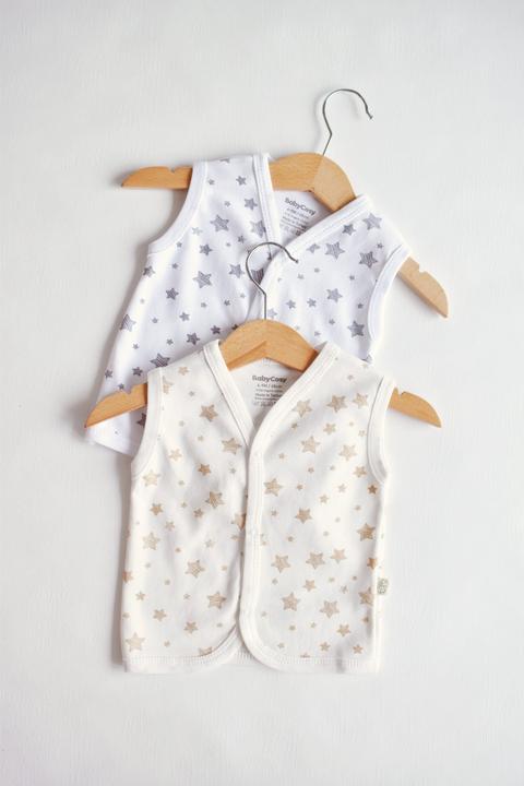 Produktbild BabyCosy Weste. 2 Pack (80)