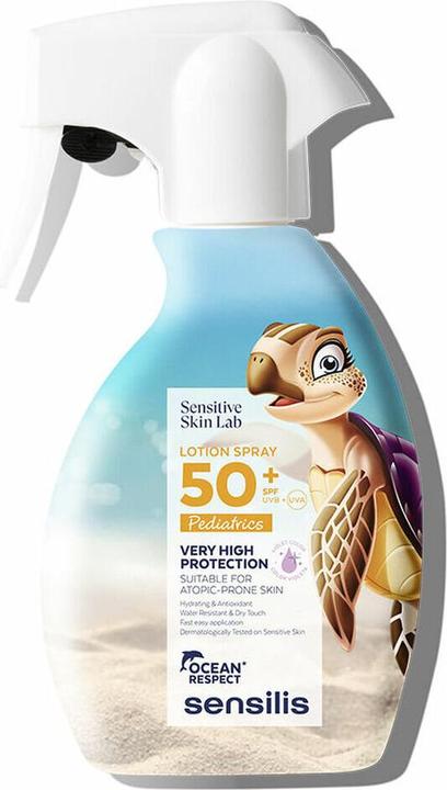 Actual product image Sensilis Pediatric Spray Lotion Spf50 200ml (Sun spray, SPF 50, 200 ml, 0.20 g)