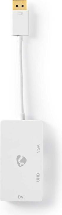 Actual product image Nedis Displayport adapter| DisplayPort 1.2| DVI-D 24+1-pin socket HDMI VGA (VGA)