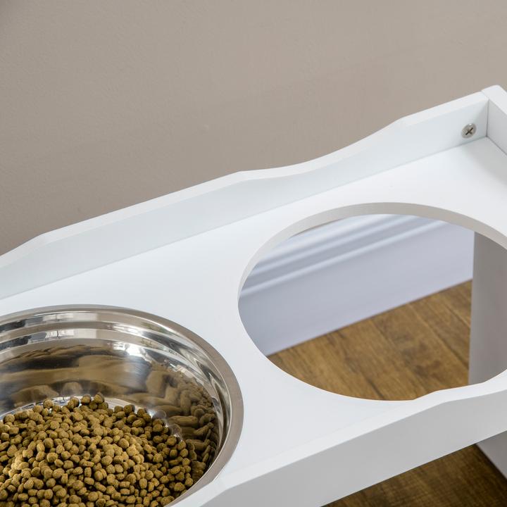 Produktbild PawHut Hundenapf mit erhöhtem Design (2 l)