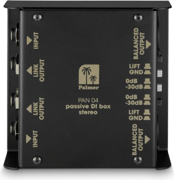Image du produit Palmer Audio Boîte de direct passive 2 canaux Pro PAN (Boîte de DI)