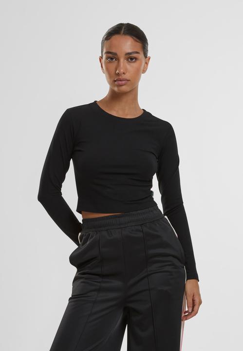 Actual product image Urban Classics Ladies Organic Cropped Longsleeve (5XL)