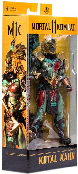 Actual product image McFarlane AF Mortal Kombat Kotal Kahn (Bloody) 18cm