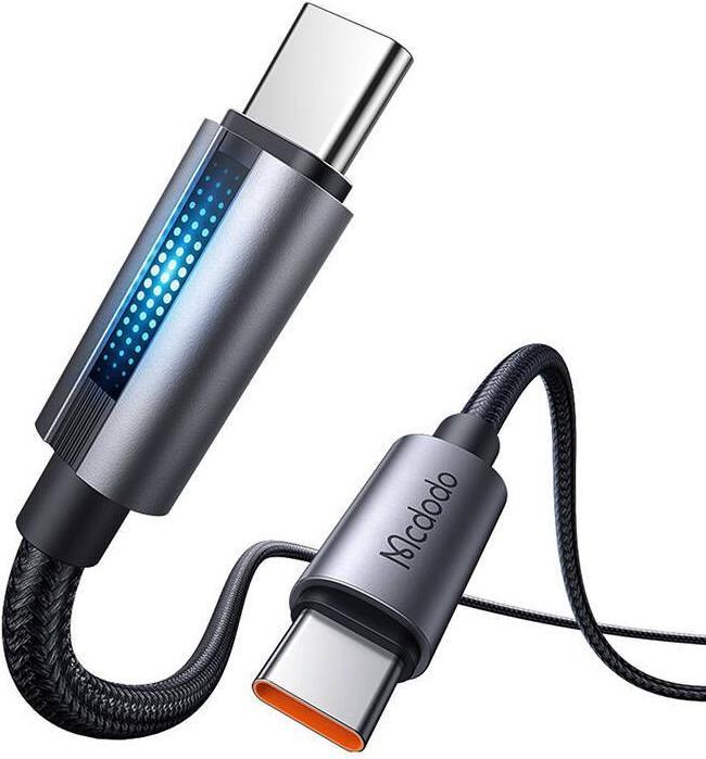 Actual product image Mcdodo CA-5740 USB-C to USB-C cable, 100W 1.2m (black) (1.20 m)