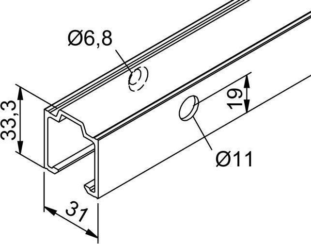 Produktbild Helm Laufschienen zu 53/73
