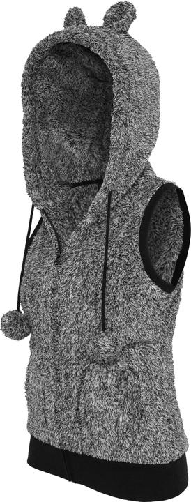 Urban Classics Ladies Melange Teddy Vest