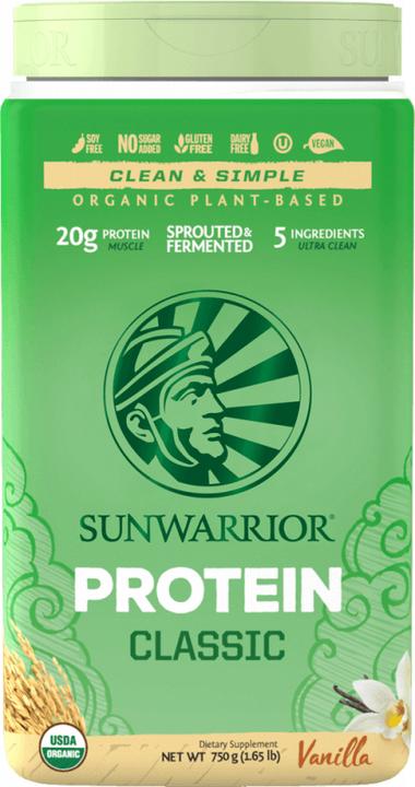 Produktbild Sunwarrior Protein Classic Organic (Vanille, 1 Stk., 750 g)