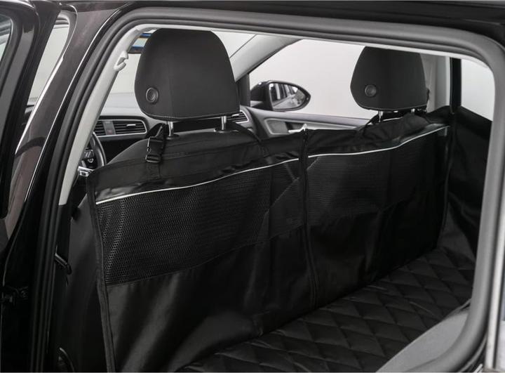 Produktbild Trixie Auto-Schondecke Mit Seitenteilen, 1.55 x 1.30 m, schwarz (Hund, Waschbar)