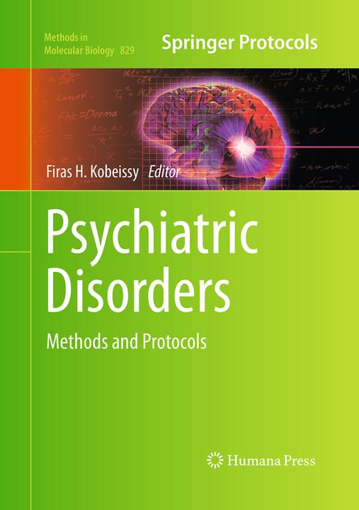 Produktbild Psychiatric Disorders (Firas H. Kobeissy, 2016)