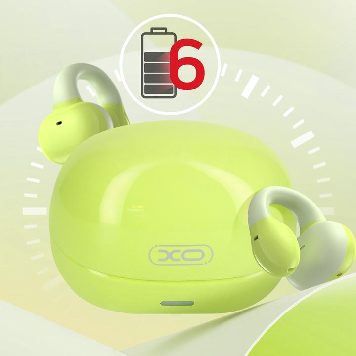 Actual product image xO Bluetooth earphones G18 TWS green (No noise cancelling, 6 h, Wireless)