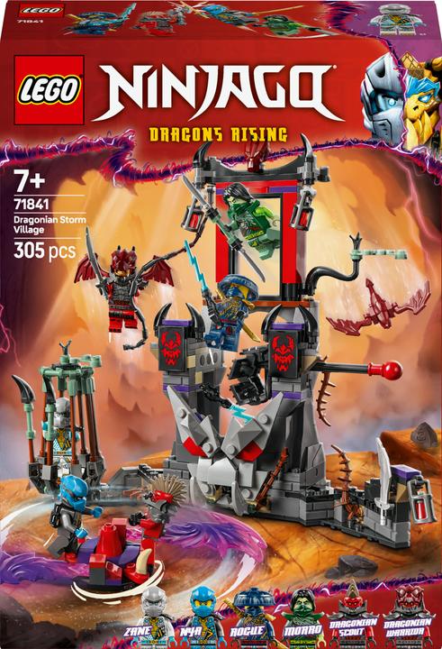 Image du produit LEGO Village de la tempête draconique (71841, LEGO Ninjago)