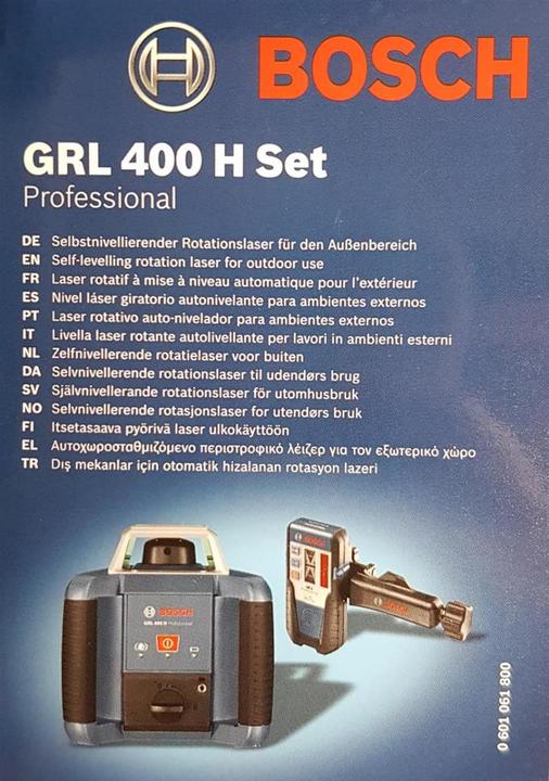 Productafbeelding Bosch Professional Grl 400 H