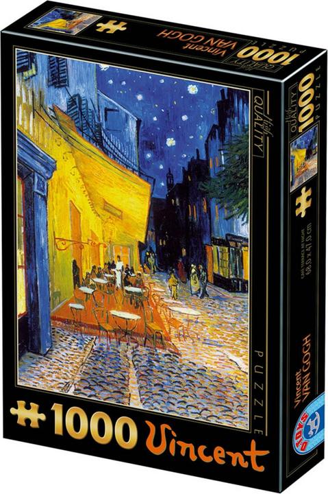 Produktbild D-Toys Puzzle 1000 pieces - Vincent van Gogh - Café Terrace at Night (1000 Teile)