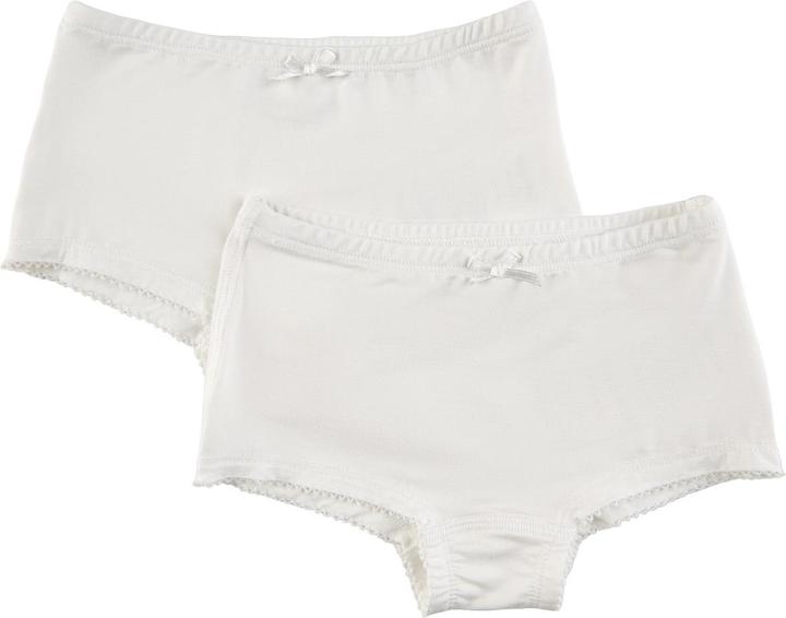 Produktbild Minymo Unterwäsche-Set Hipsters 2er Set Weiss Gr. 122 (122)