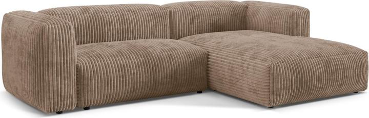 Actual product image Micadoni Modular Right Corner Sofa, "Martina", 2 Seats, 283x176x75 Made in Europe (Corner sofa, Modular sofa)