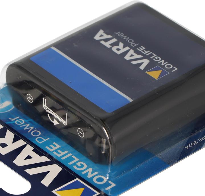 Actual product image Varta Longlife Power (1 pcs., 3R12, 6100 mAh)