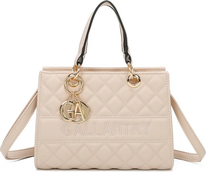Gallantry La Matelassé Shiny Handtasche aus Kunstleder