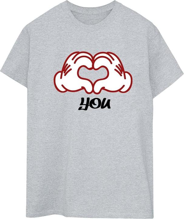 Disney Mickey Mouse Love You Hands TShirt (S)