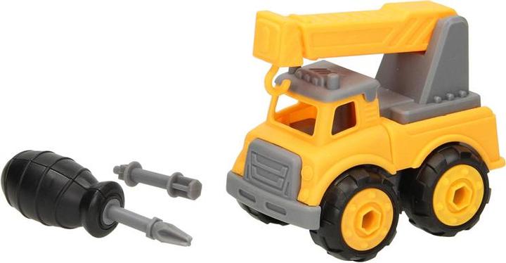 Image du produit Roulotte de chantier avec roues à visser - Jaune