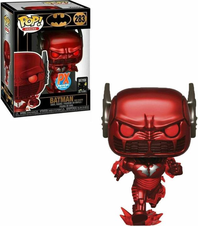 Actual product image Funko POP! Heroes Batman - Batman Red Death PX Previews