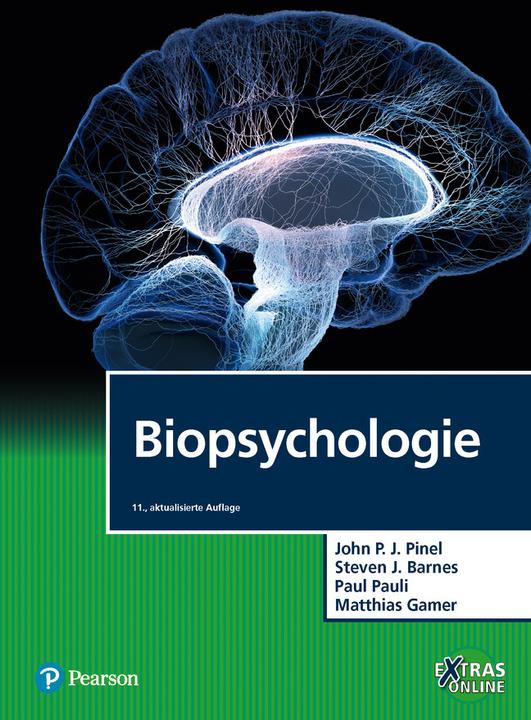 Produktbild Biopsychologie (Deutsch, Steven J. Barnes, Paul Pauli, John P. J. Pinel, Matthias Gamer, 2024)