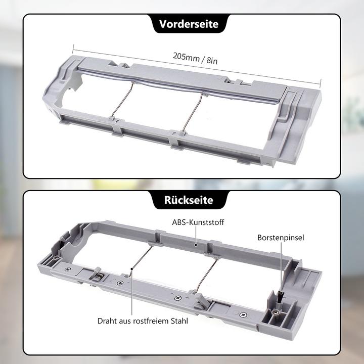 Immagine prodotto Flickbee Coperchio della spazzola GRIGIO per aspirapolvere robot Roborock S5 | S6